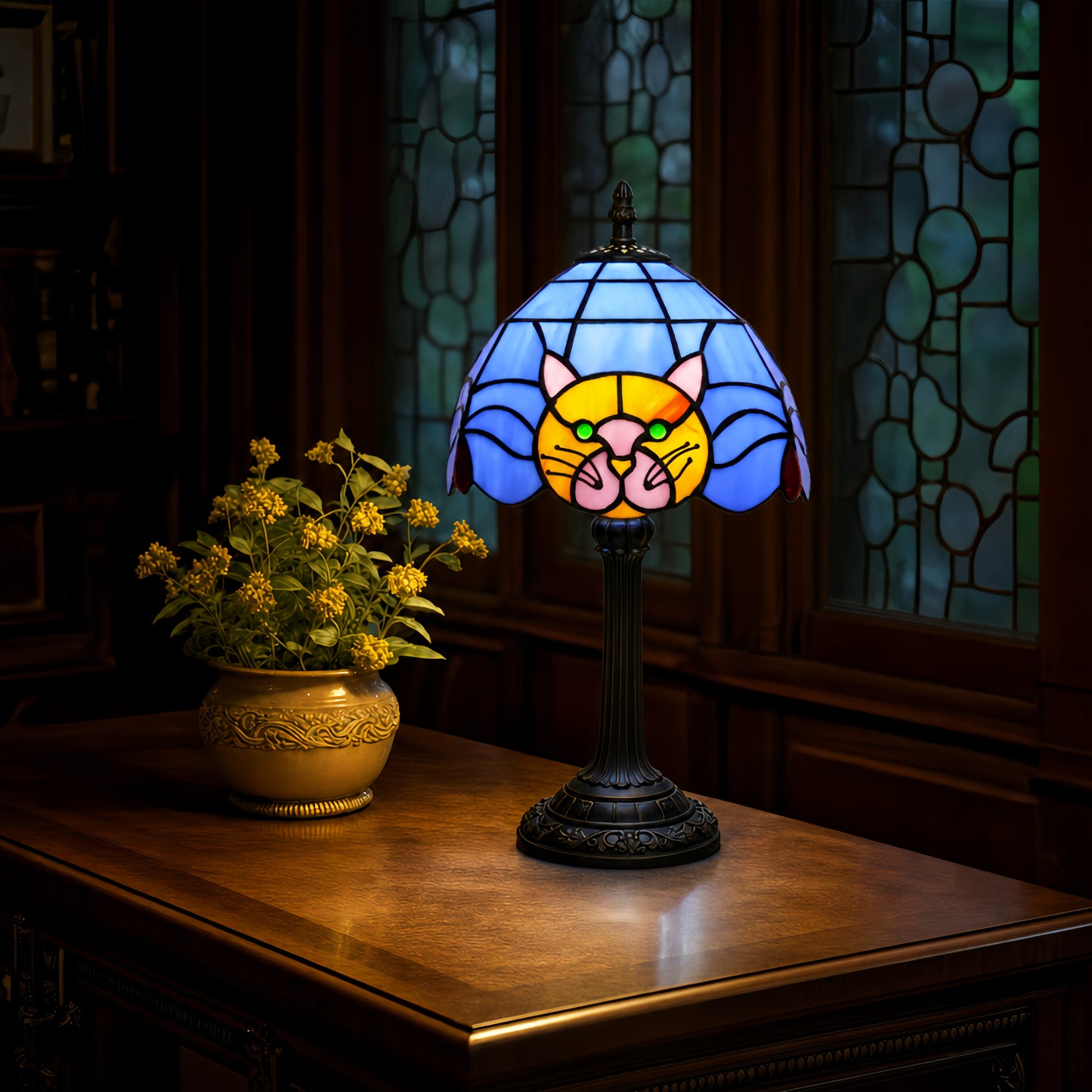 Grandpa Earl's Cat Lamps